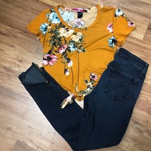 Joe’s Jeans skinny jeans with zipper ankle